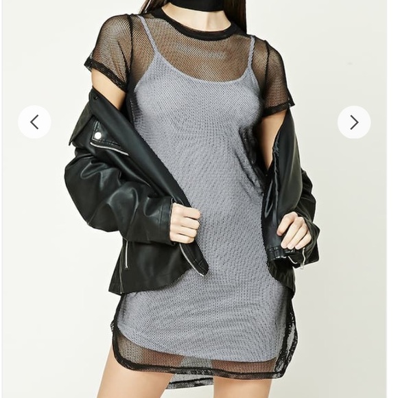 Forever 21 Dresses & Skirts - 💫 Host Pick - Mesh Combo Dress
